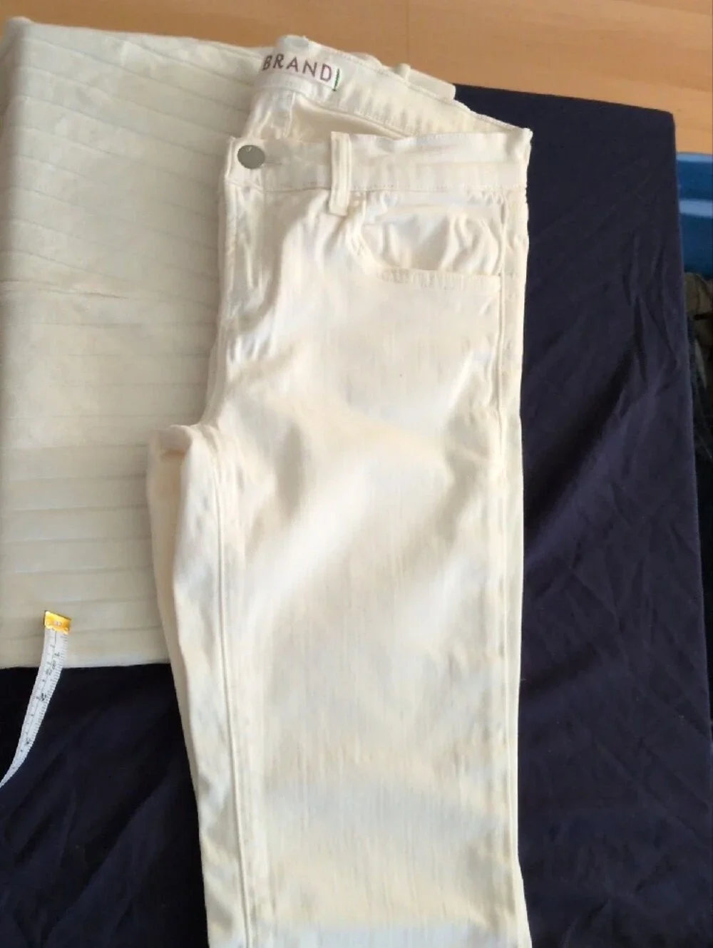 J Brand White High-Rise Flare Jeans - Picture 2 of 5
